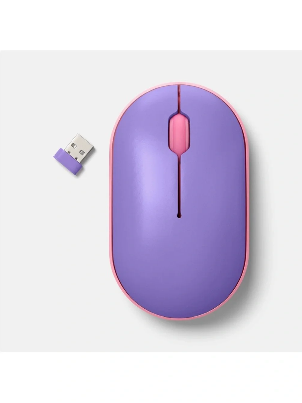 Bluetooth Mouse - heyday™ Purple: USB-A Connection, Wireless Technology